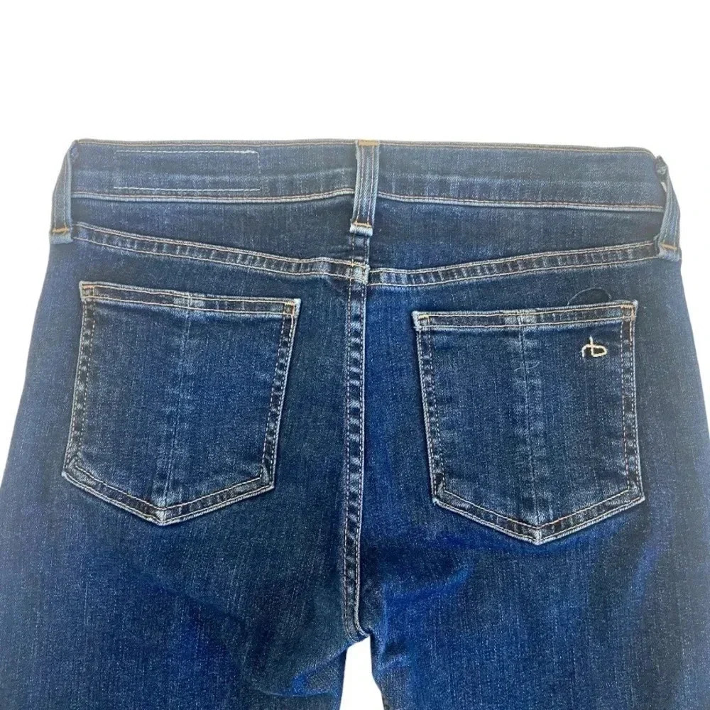 Rag & Bone Low Rise Stevie Skinny Ankle Tie Jeans Paz Color Size 25 - Picture 6 of 10